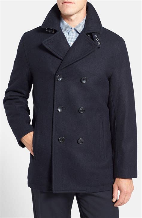 men michael kors peacoat|Michael Kors wool winter coats.